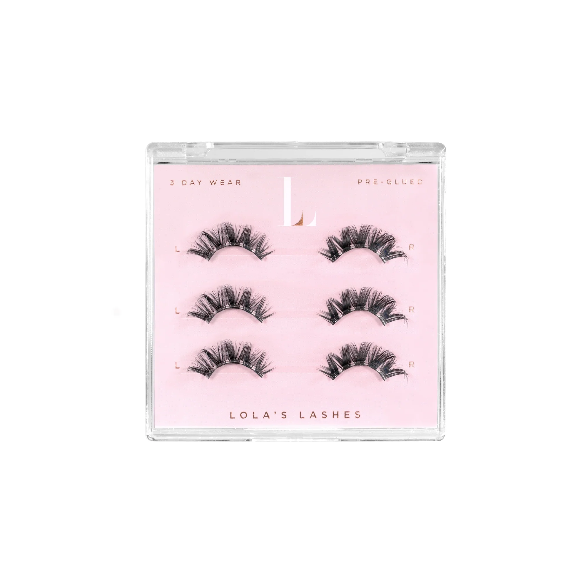 Baby Hybrid Pre-Glued Half Lashes