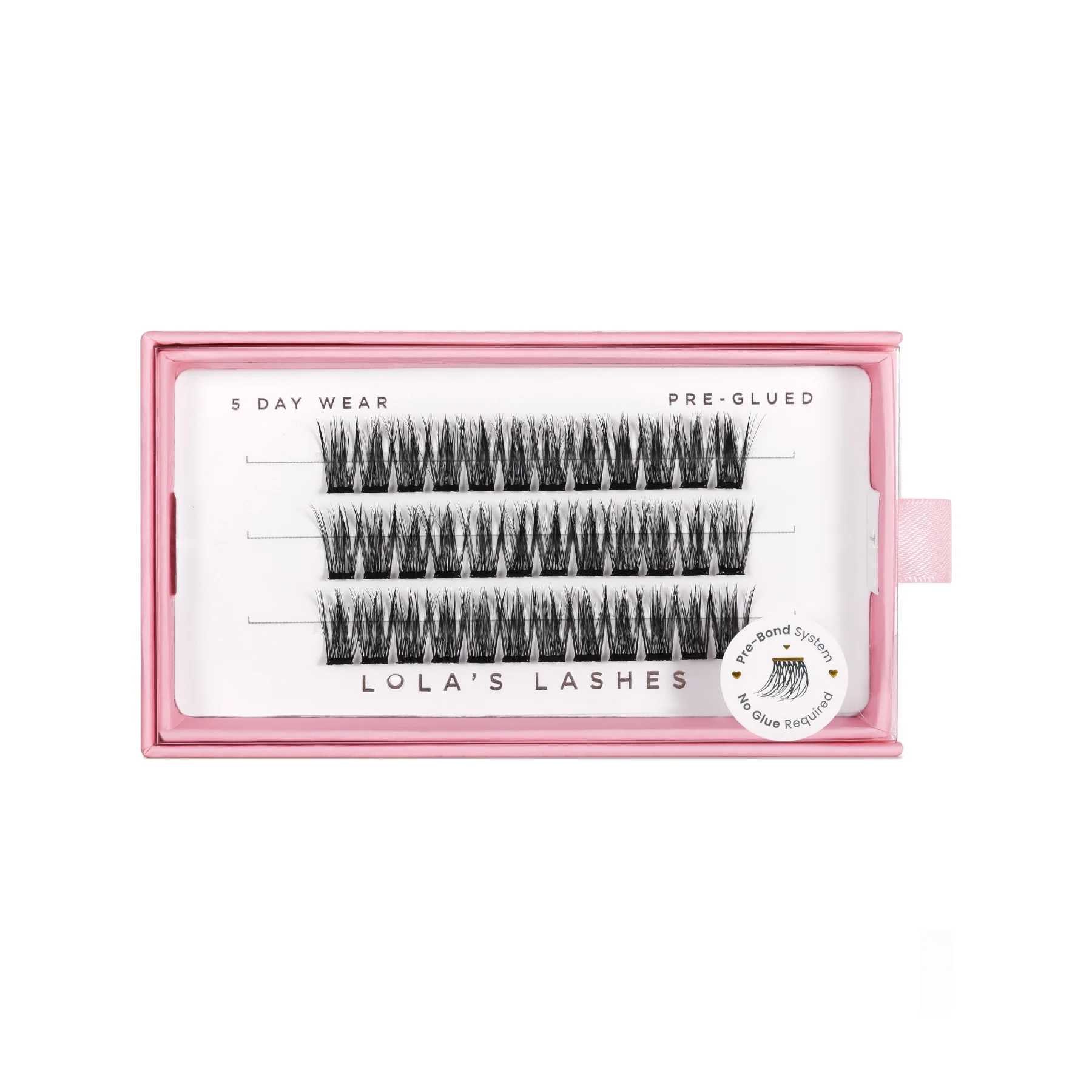 Defined Single Length Pre-Glued Lashes - Image 3