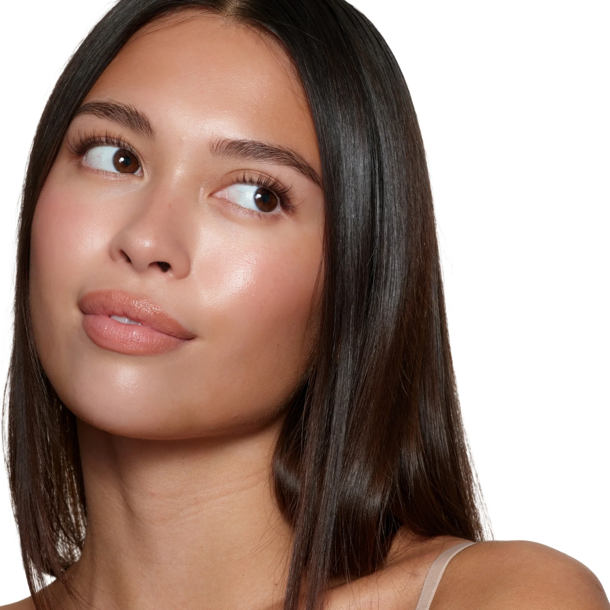 Feathered Dark Brown Pre-Glued Lashes - Image 4