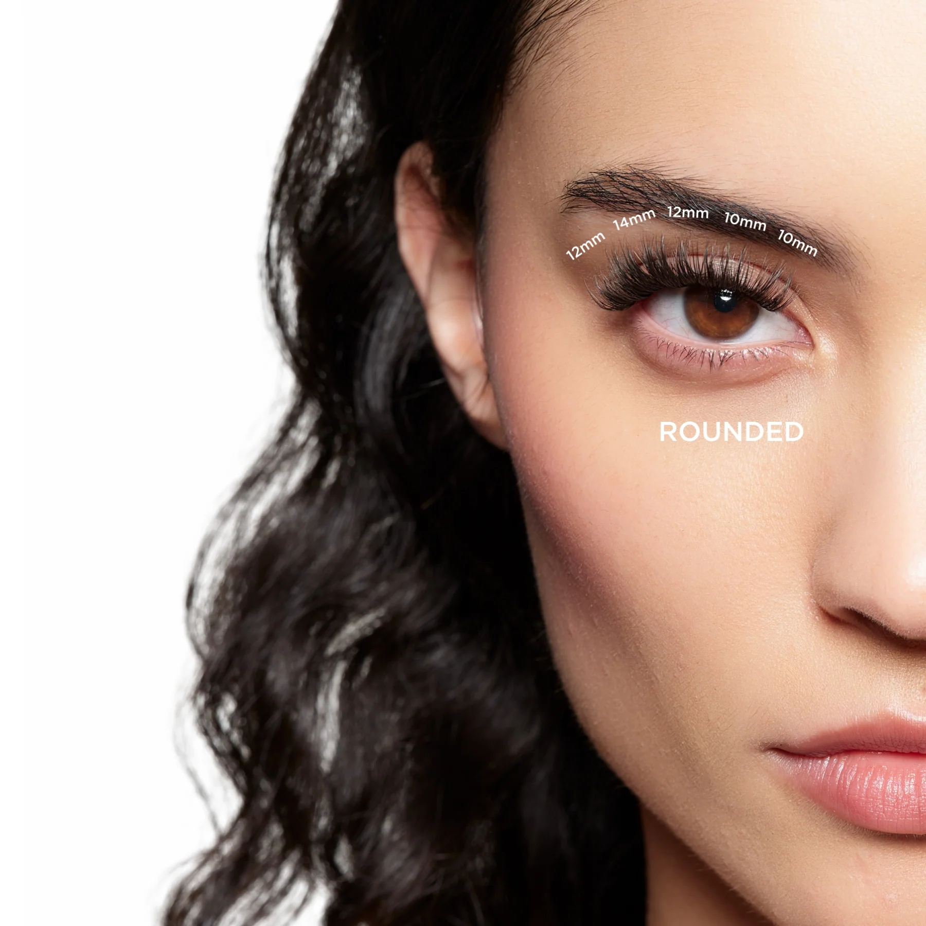 Fluffy Russian Mixed Length DIY Cluster Lashes - Image 3