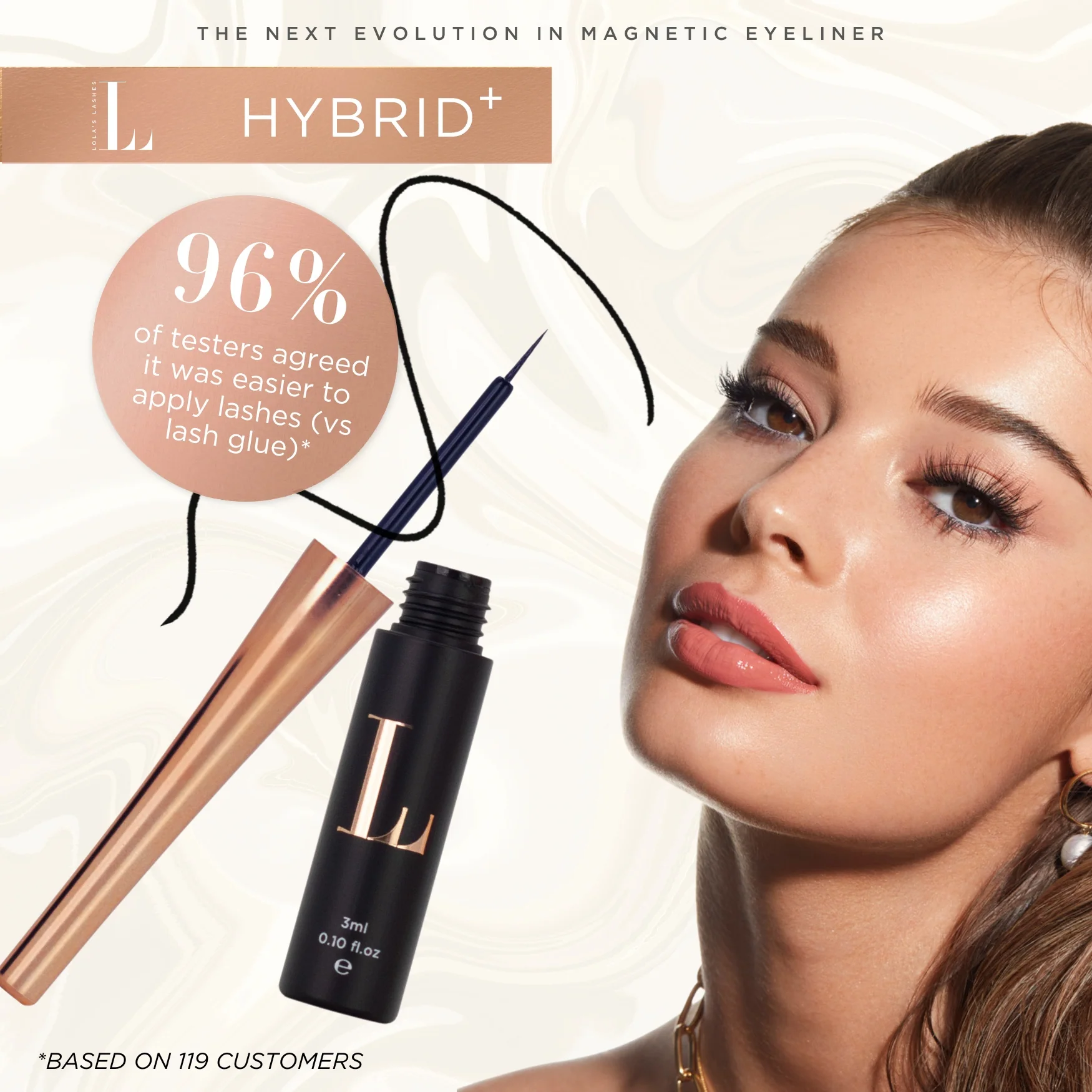 Lowkey Hybrid+ Magnetic Lash Starter Kit - Image 5