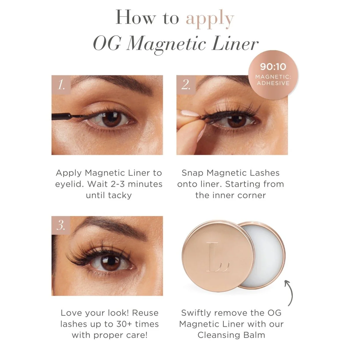 Black 'Classic' Magnetic Eyeliner - Image 3