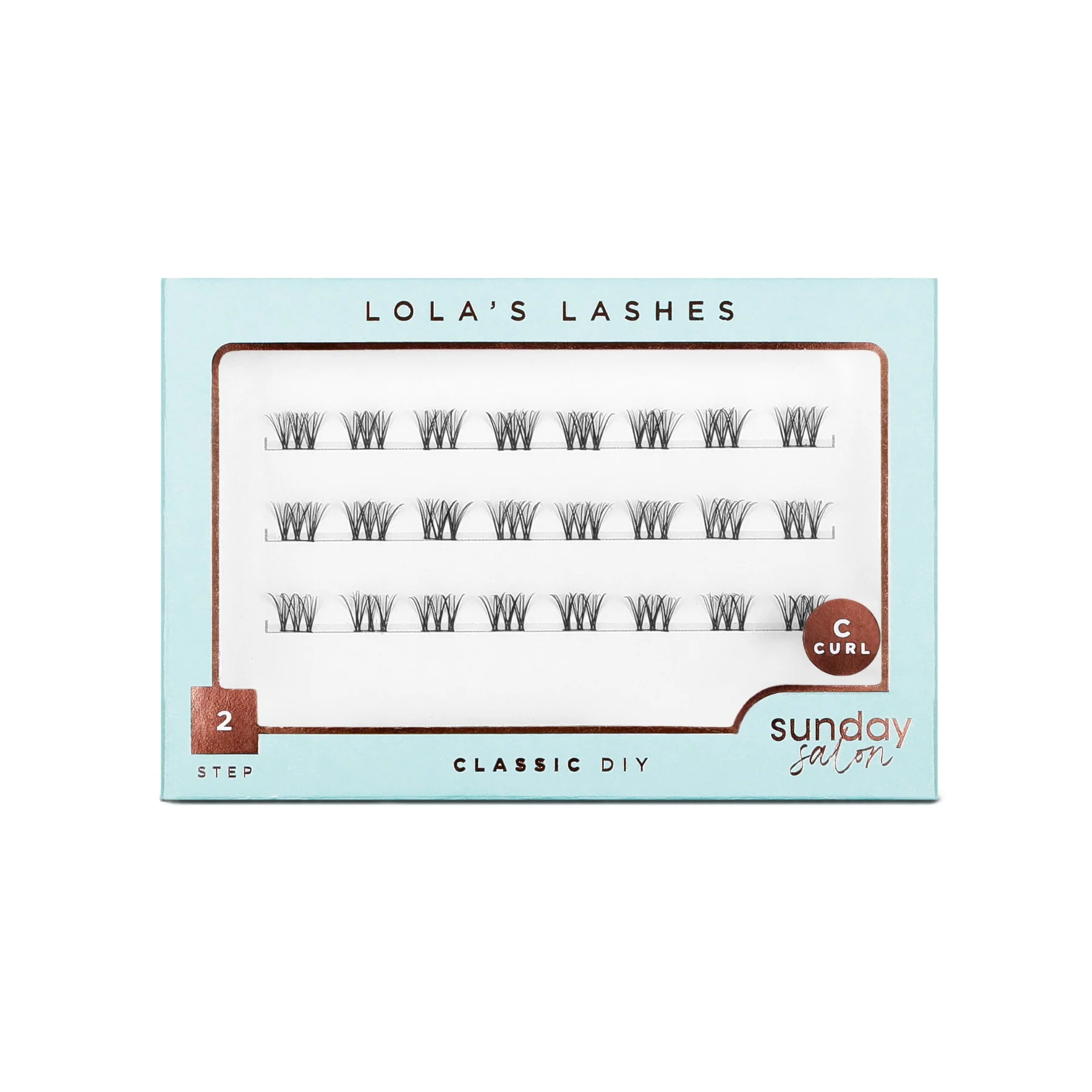 Natural Classic Single Length DIY Cluster Lashes - Image 6