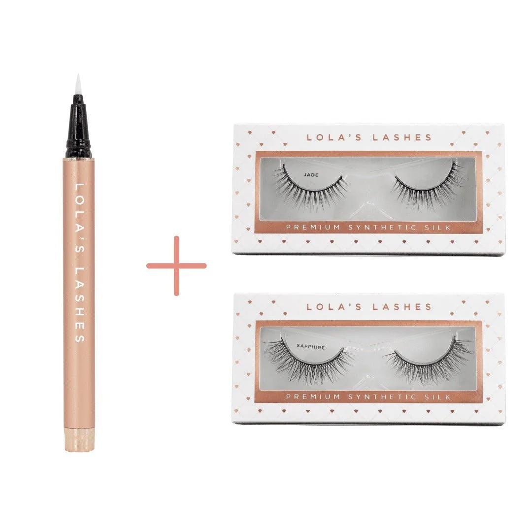 Natural Touch Flick & Stick Lash Kit