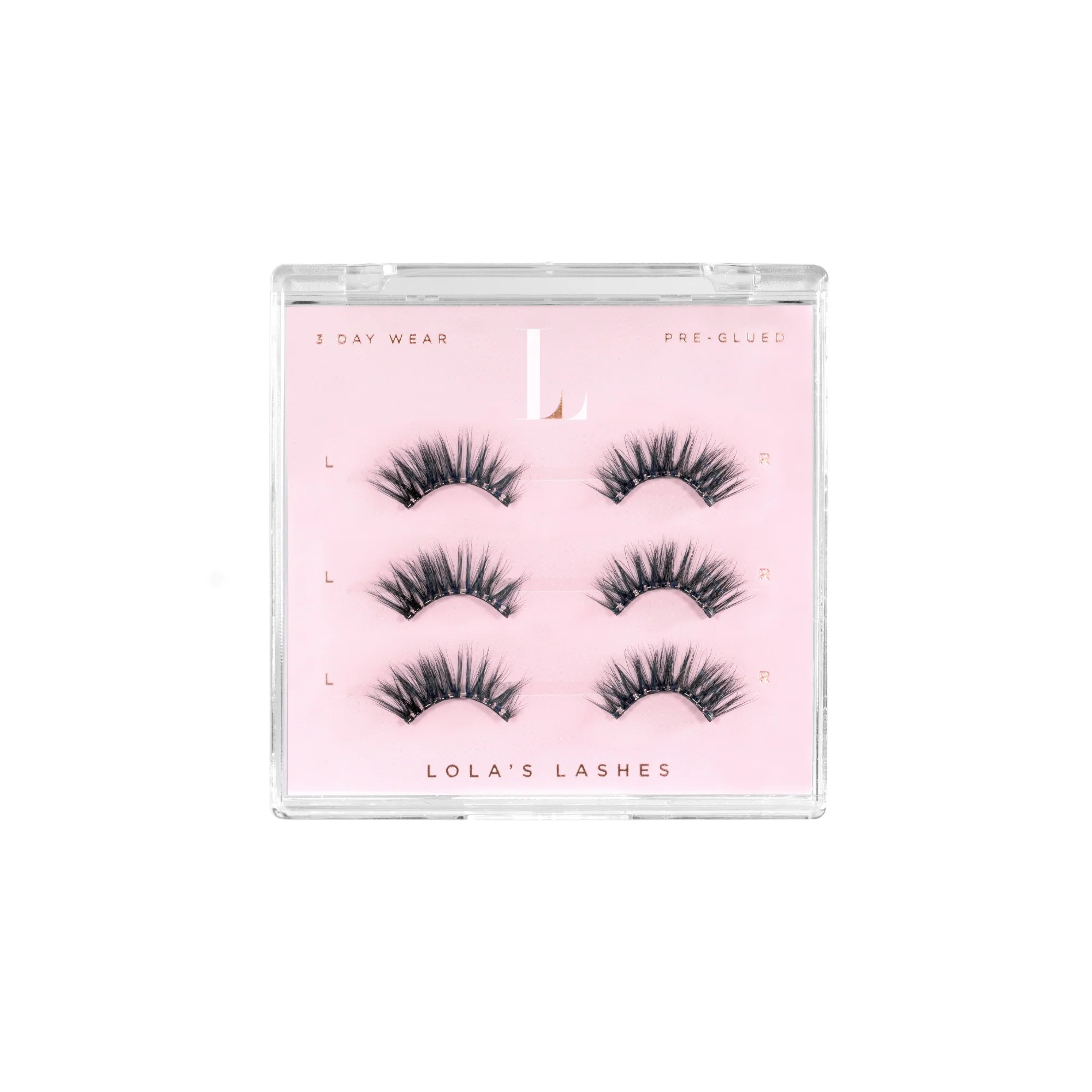 Pre-Glued Half Lashes