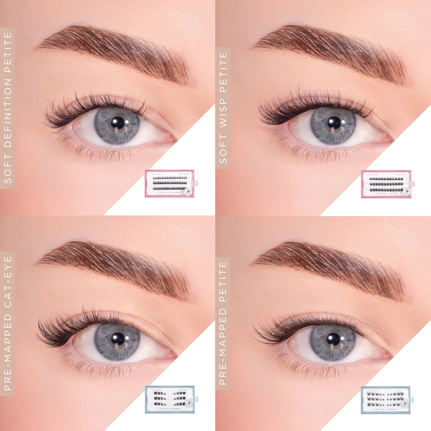 Pre-Glued Lashes Trio Refill Bundle - Image 4