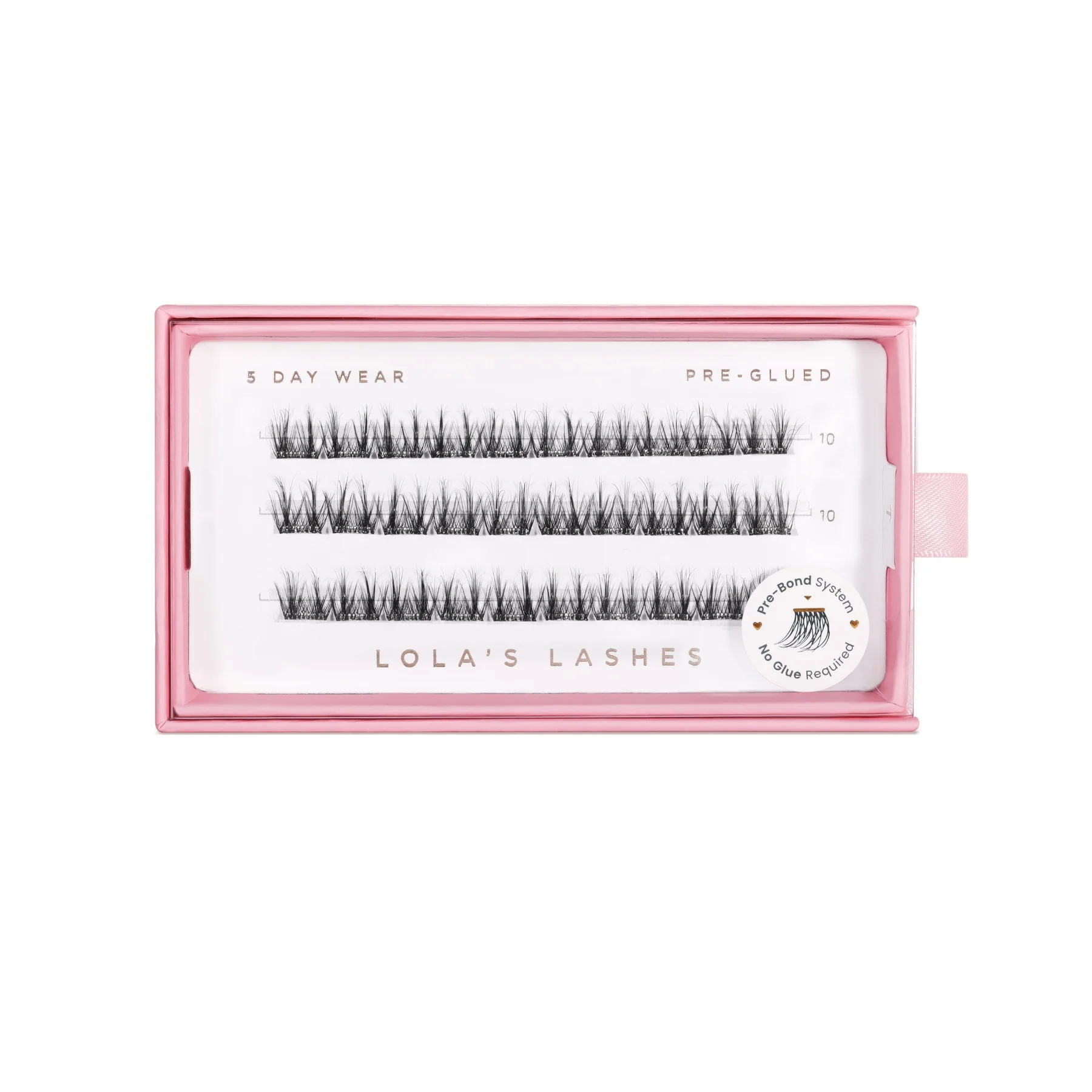 Soft Definition Single Length Pre-Glued Lashes