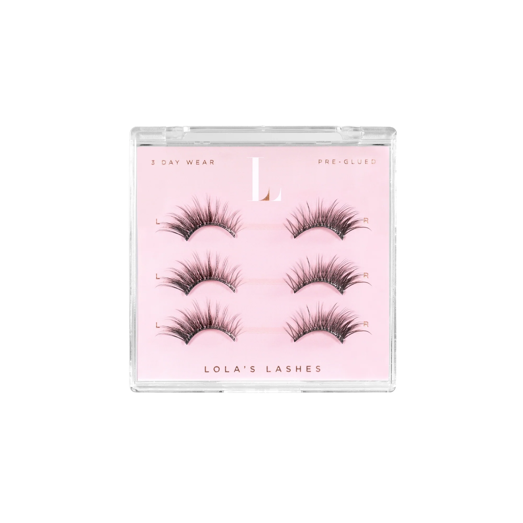 Tapered Flick Pre-Glued Half Lashes